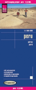 Reise Know-How Landkarte Peru (1:1.500.000) - Peter Rump Verlag
