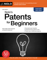 Nolo's Patents for Beginners - David Pressman, Richard Stim