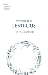 Message of Leviticus -  Derek Tidball