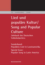 Lied und populäre Kultur – Song and Popular Culture 53 (2008) - 