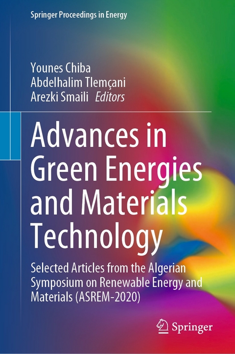 Advances in Green Energies and Materials Technology - 
