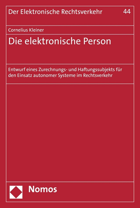 Die elektronische Person - Cornelius Kleiner