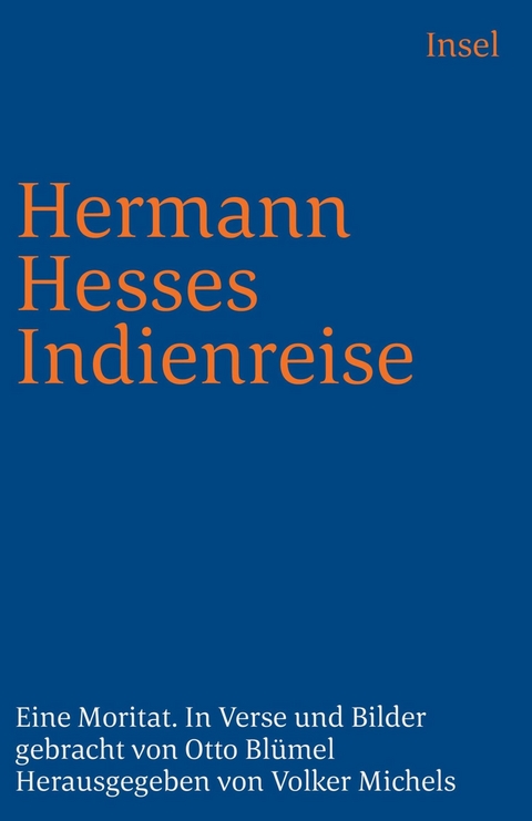 Hermann Hesses Indienreise - Otto Blümel