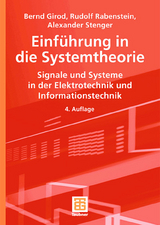 Einführung in die Systemtheorie - Bernd Girod, Rudolf Rabenstein, Alexander K. E. Stenger