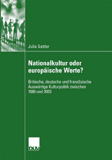 Nationalkultur oder europäische Werte? - Julia Sattler