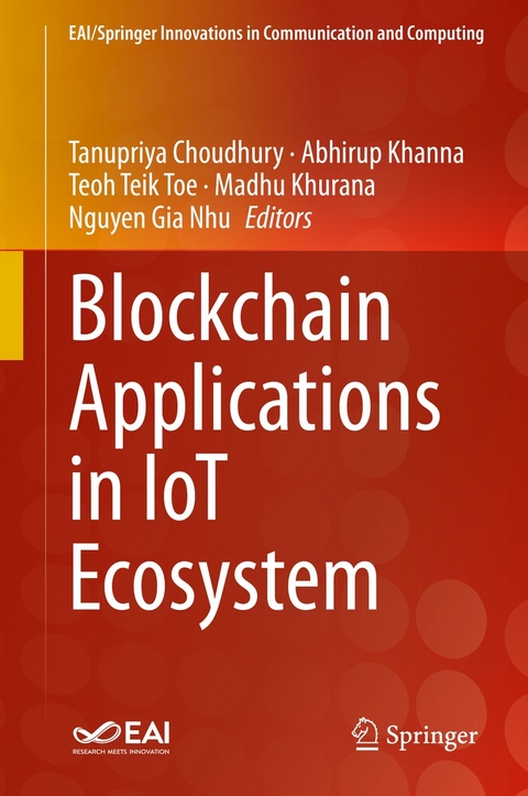 Blockchain Applications in IoT Ecosystem - 
