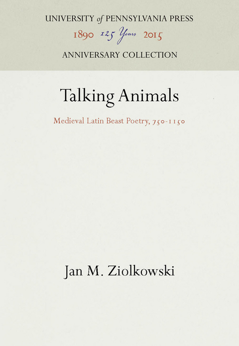 Talking Animals - Jan M. Ziolkowski