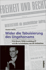 »Wider die Tabuisierung des Ungehorsams« - Claudia Fröhlich