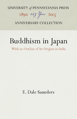 Buddhism in Japan - E. Dale Saunders