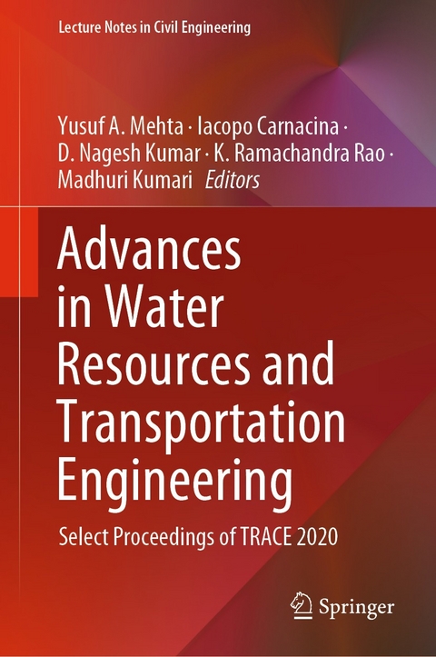 Advances in Water Resources and Transportation Engineering - 