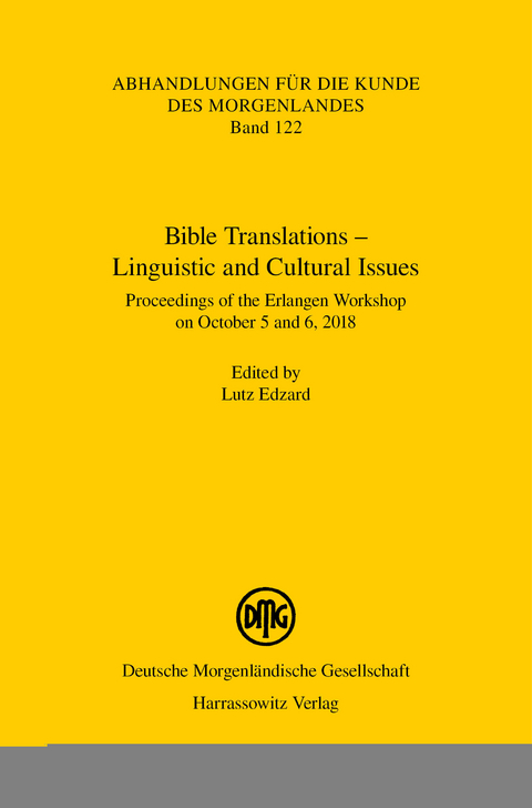 Bible Translations - Linguistic and Cultural Issues - 