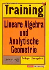 Training Lineare Algebra und Analytische Geometrie - Jürgen Handke