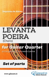 Levanta Poeira - Guitar Quartet (PARTS) - a cura di Francesco Leone, Zequinha de Abreu