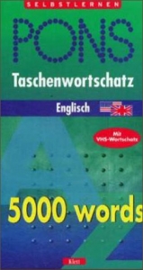 PONS Taschenwortschatz Englisch