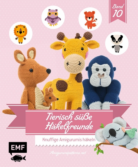 Tierisch süße Häkelfreunde 10 -  Amigurumipatterns.net