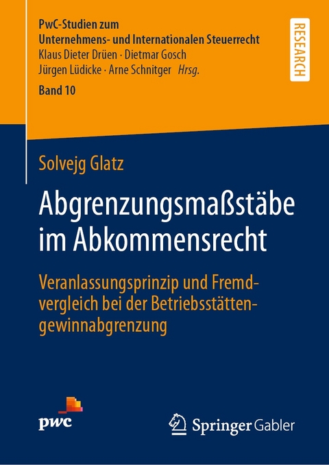 Abgrenzungsmaßstäbe im Abkommensrecht - Solvejg Glatz