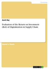 Evaluation of the Return on Investment (RoI) of Digitalization in Supply Chain - Amit Raj