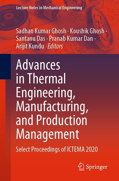 Advances in Thermal Engineering, Manufacturing, and Production Management - 