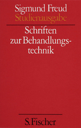 Ergänzungsband: Schriften zur Behandlungstechnik - Sigmund Freud