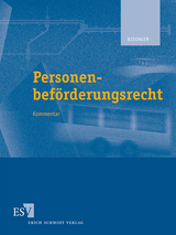 Personenbeförderungsrecht - Einzelbezug - Rita Bidinger