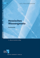 Hessisches Wassergesetz - Leis-Reutershahn, Birgit; Feldt, Georg; Becker, Heinrich