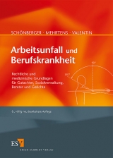 Arbeitsunfall und Berufskrankheit - Gerhard Mehrtens, Helmut Valentin, Alfred Schönberger