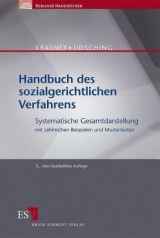 Handbuch des sozialgerichtlichen Verfahrens - Krasney, Otto Ernst; Udsching, Peter