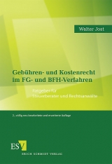 Gebühren- und Kostenrecht im FG- und BFH-Verfahren - Jost, Walter