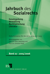Jahrbuch des Sozialrechts / Jahrbuch des Sozialrechts Dokumentation für die Jahre 2004/2005 - 