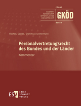 Gesamtkommentar öffentliches Dienstrecht (GKÖD). Ergänzbarer Kommentar / Personalvertretungsrecht des Bundes und der Länder - Abonnement - Alfred Fischer, Hans-Joachim Goeres, Andreas Gronimus, Dirk Lechtermann