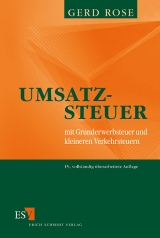 Umsatzsteuer - Rose, Gerd