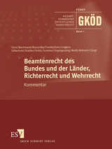 Gesamtkommentar Öffentliches Dienstrecht (GKÖD) / Beamtenrecht des Bundes und der Länder, Richterrecht und Wehrrecht - Abonnement Pflichtfortsetzung für mindestens 12 Monate - Walther Fürst, Horst Arndt, Hans Georg Bachmann, Eckhard Corsmeyer, Ingeborg Franke, Max-Emanuel Geis, Daniela Hampel, Andreas Hartung, Thomas Heitz, Boris Hoffmann, Esther Iglesias Appuhn, Matthias Koch, Eric Lingens, Martin Schwarzfischer, Rosanna Sieveking, Peter Silberkuhl, Thomas Spitzlei, Herbert Stadler, Harald Strötz, Rudolf Summer, Klaus Vogelgesang, Hans-Dietrich Weiß, Peter Wilhelm, Siegfried Zängl