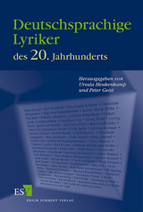 Deutschsprachige Lyriker des 20. Jahrhunderts - 