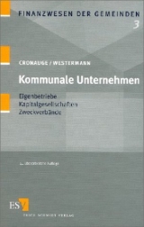 Kommunale Unternehmen - Cronauge, Ulrich; Westermann, Georg