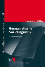 Germanistische Soziolinguistik - Löffler, Heinrich