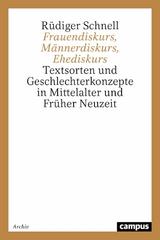 Frauendiskurs, Männerdiskurs, Ehediskurs -  Rüdiger Schnell