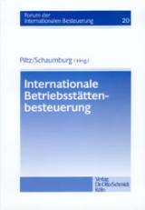 Internationale Betriebsstättenbesteuerung - 