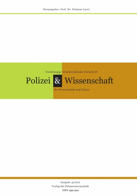 Zeitschrift Polizei & Wissenschaft - 