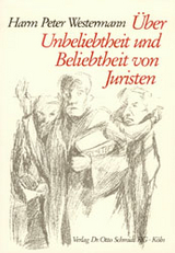 Über Unbeliebtheit und Beliebtheit von Juristen - Harm P Westermann