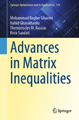 Advances in Matrix Inequalities -  Mohammad Bagher Ghaemi,  Nahid Gharakhanlu,  Themistocles M. Rassias,  Reza Saadati