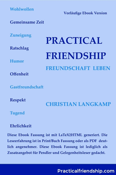 Freundschaft Leben - Christian Langkamp