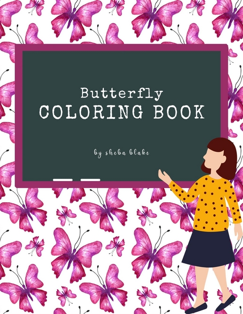 Butterfly Coloring Book for Teens (Printable Version) - Sheba Blake