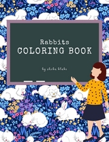 Rabbits Coloring Book for Kids Ages 3+ (Printable Version) - Sheba Blake