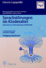 Sprachstörungen im Kindesalter - Wendlandt, Wolfgang; Hude, Liselotte von der; Jacobsen, Angelika; Meiwald, Veronika