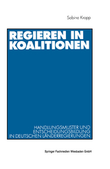 Regieren in Koalitionen - Sabine Kropp