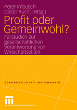 Profit oder Gemeinwohl? - 