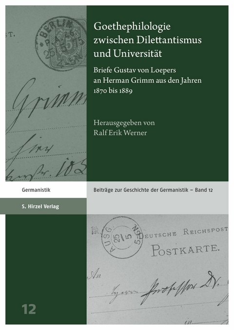 Goethephilologie zwischen Dilettantismus und Universität - 