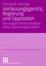 Verfassungsgericht, Regierung und Opposition - Christoph Hönnige