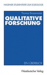 Qualitative Forschung - Thomas Brüsemeister