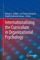 Internationalizing the Curriculum in Organizational Psychology - 